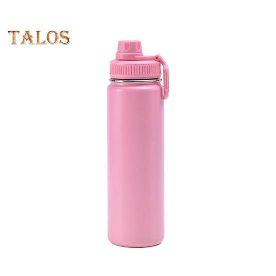 Borraccia Termica con Coperchio Antipolvere in Acciaio Inox, Borraccia Termica Portatile a Prova di Perdite per Bambini della Scuola, Donne e Uomini