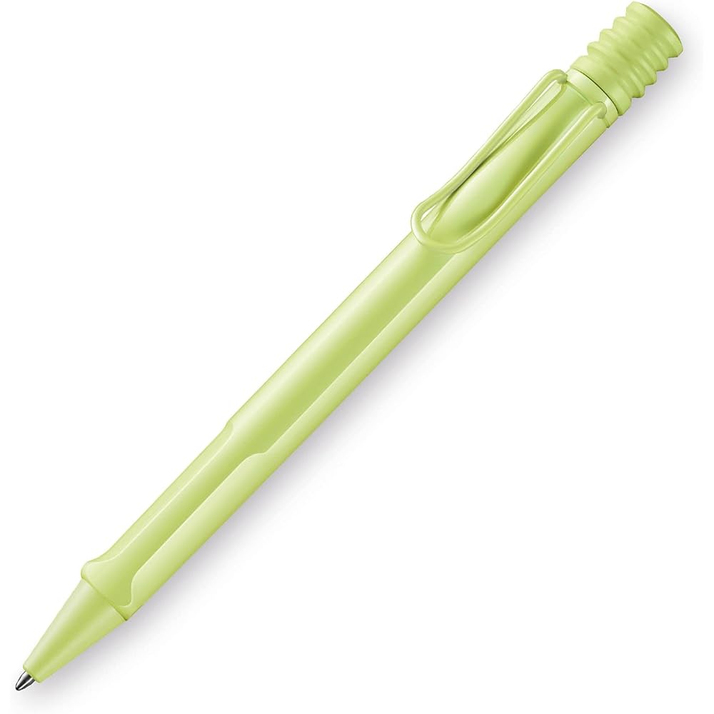 LAMY Ramie Ballpoint Pen, Oil-based Safari Spring, Green, L2D0SG, Regular Imported
