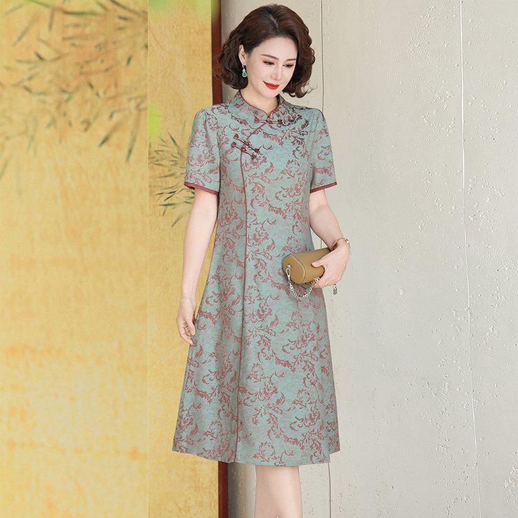 2026 Fashionable Summer Dresses for Middle-Aged and Elderly Women - Elegant, Age-Reducing Styles for Moms