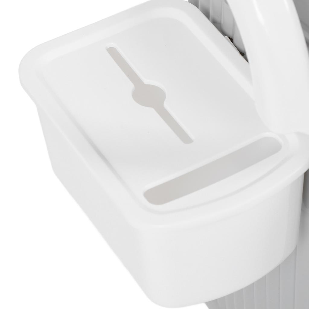 Nachttopf Toilettenstuhl Abnehmbare Armlehnen Verhindert Rutschen Hohe Belastbarkeit Tragbarer Toilettenstuhl Grau