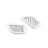 Fit For BMW F20 F21 F22 F23 Matte Silver Dashboard Upper Air Outlet Vent Trim