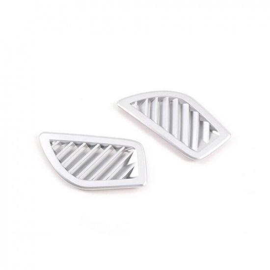 Fit For BMW F20 F21 F22 F23 Matte Silver Dashboard Upper Air Outlet Vent Trim
