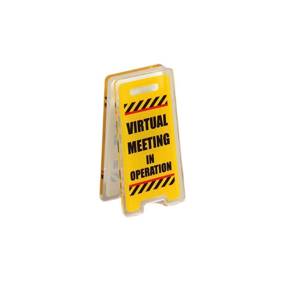 10 PCS Leave Me Alone Desk Decor Sign I'm Busy Desk Accessories Funny Acrylic Desk Sign Unisex Gift