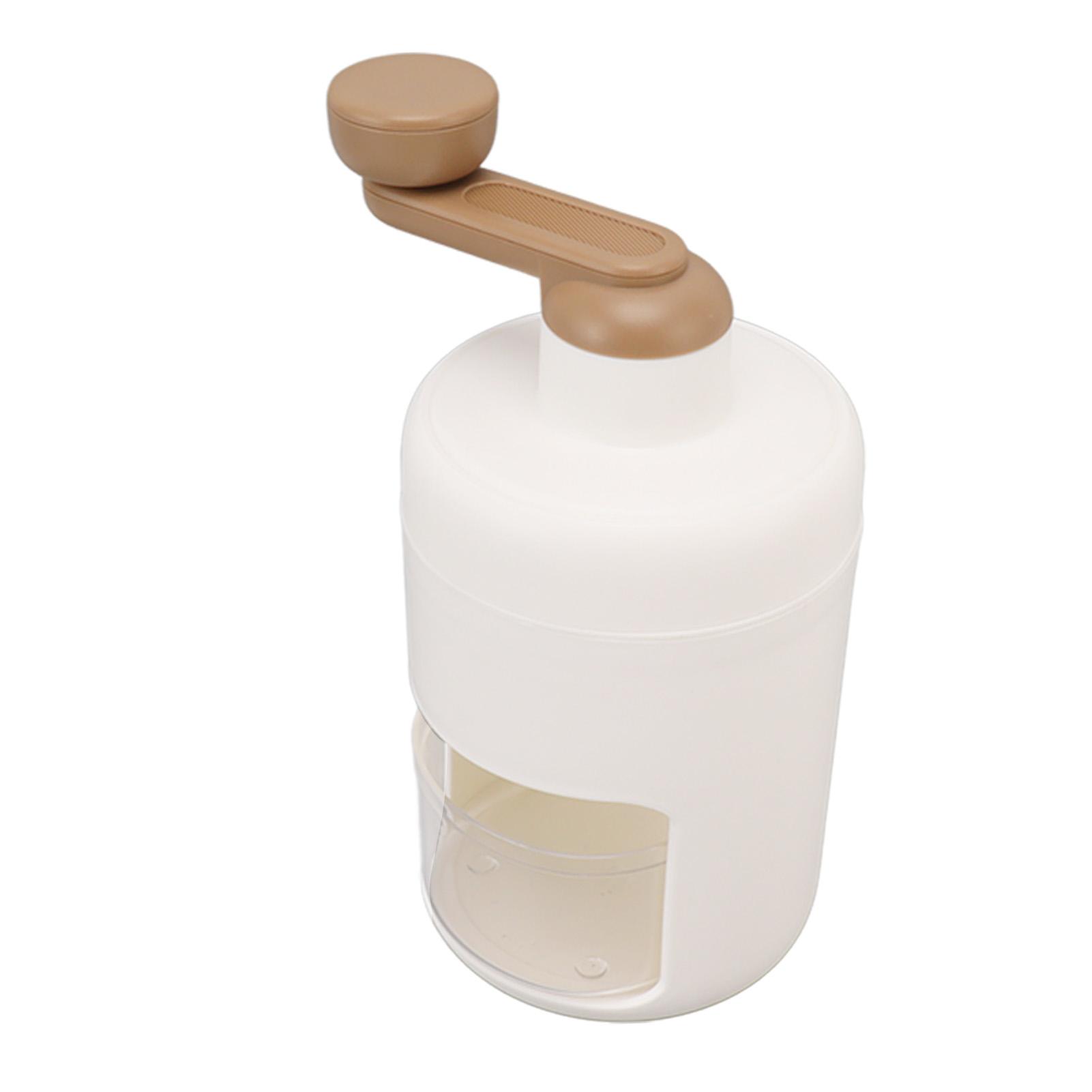 Ручная ледоколка Машина для измельчения льда Ручная машина для нарезки льда Аппарат для приготовления снежных конусов Напиток DIY Набор для домашней кухни