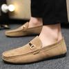 Fashion Men Casual Shoes Slip On Loafers for Male Luxury Dress Driving Formal Wedding Party Flats Plus Size Simple Mens Lazy Casual Shoe