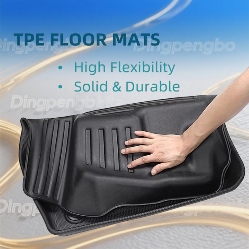 TPE Floor Mats For 2023-2025 KGM SsangYong Torres EVX LHD | Custom Fit Waterproof Anti-Slip Car Accessories