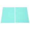 20pcs Binding Presentation Covers PP Plastic Frosted Waterproof Removable Paper Binding Covers for Documents