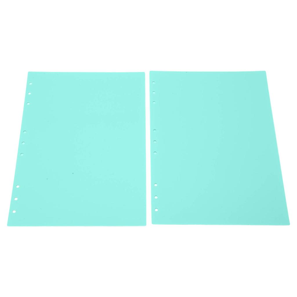 20pcs Binding Presentation Covers PP Plastic Frosted Waterproof Removable Paper Binding Covers for Documents