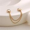 Magnetic No-Sew Sleeve and Trouser Fixing Buckle with Anti-Slip Chain