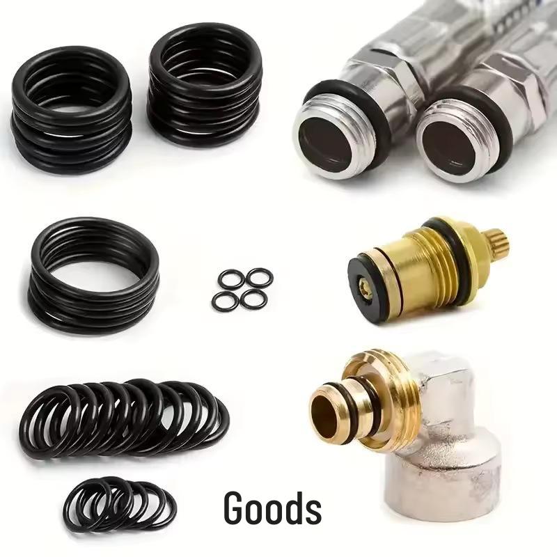 990pcs Nitrile Rubber Gaskets - Ideal for High-Pressure Cleaners, Pipelines, Sealing Tasks