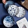 Jutaoren Kanagawa Blue Wave Ceramic Dinner Set