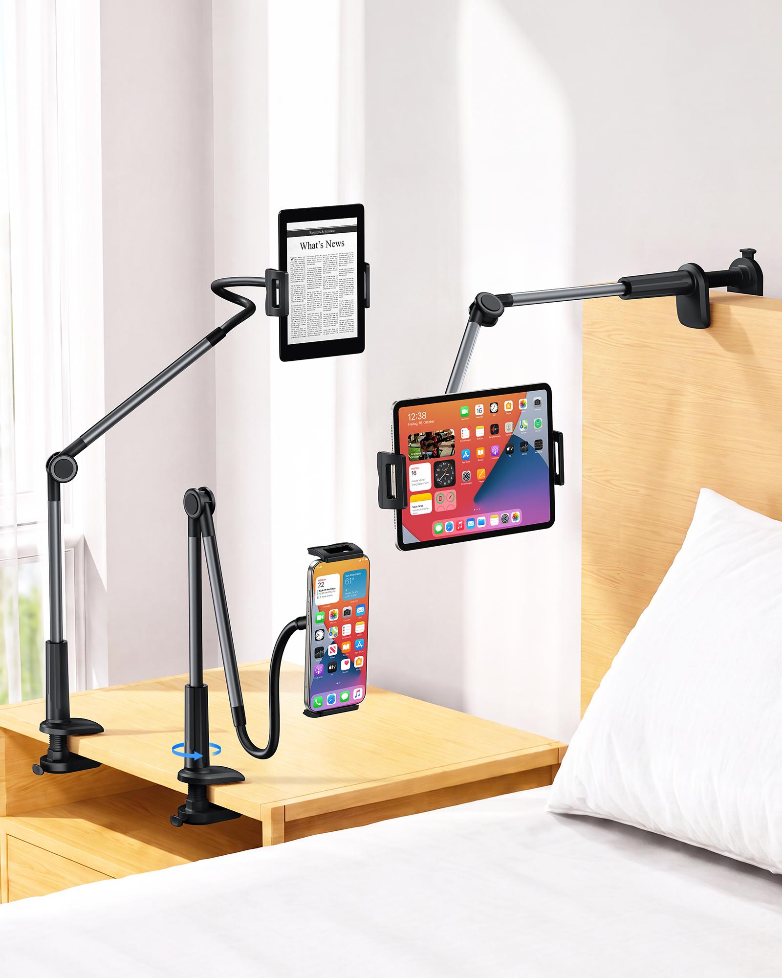 Gooseneck Kindle & Phone Tablet Holder