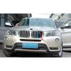 For BMW X3 F25 11-17 3-Color Front Bumper Mesh Grill Grille Strip Trim 3PCS
