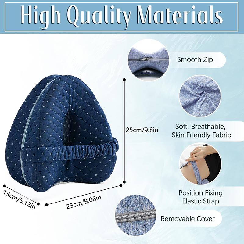 Alignment Pillows For Side Sleepers, Smooth Spine Alignment Pillow, Relieve Hip Pain & Sciatica
