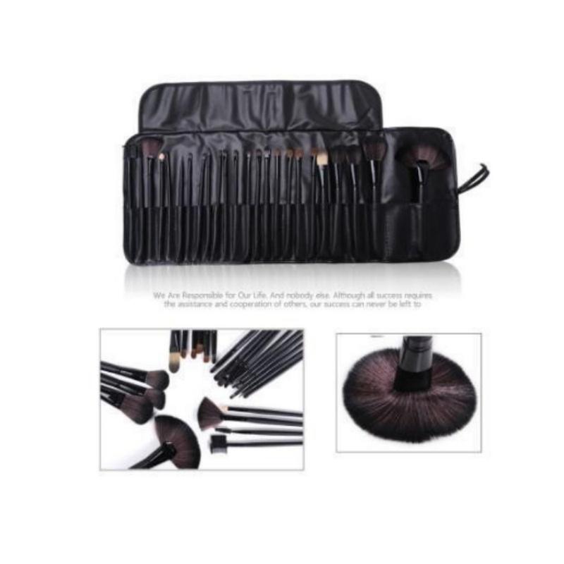 24pcs Makeup Brush Set Professional Makeup Cover Brush Complete Set of Makeup Tools Eye Shadow Brush Soft Brush Package Portable