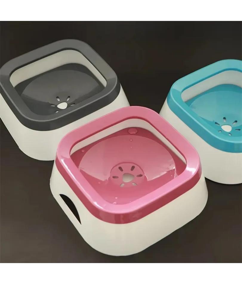 1000ml Portable Pet Floating Water Bowl Splash Proof Dog Cat Water Bowl No Wet Mouth Bowl Cat Water Bottle Pet Products