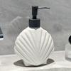 Keramik-Druck-Separater Flaschenschalenförmiger Flüssigseifenspender Handdesinfektionsmittel Lotion Badezimmerzubehör Shampoo Duschkabine