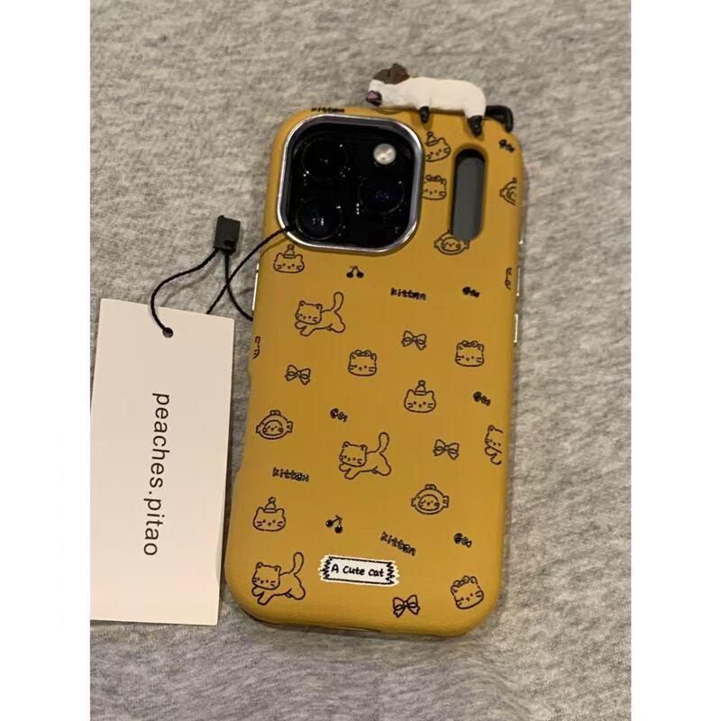 Cute Cartoon Phone Case IPhone 17 Pro Max 16 15 14 13 Shockproof Protective Cover Women iPhone 17 Pro Max
