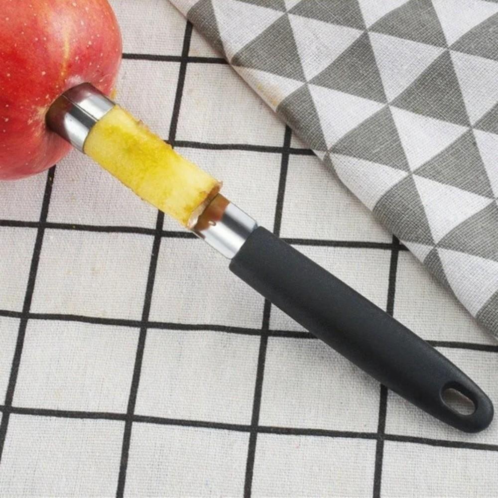 2pcs Stainless Steel Fruit Core Remover Plastic Handle Fruit Cutter Fruit Corer  Fruit Vegetable