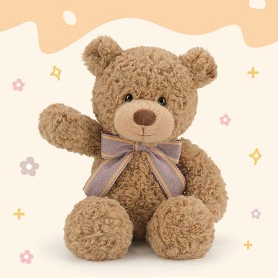 Muñeca oso Peggy lindo oso de peluche juguete de peluche pajarita para niñas muñeca de regalo oso de peluche muñeca de trapo
