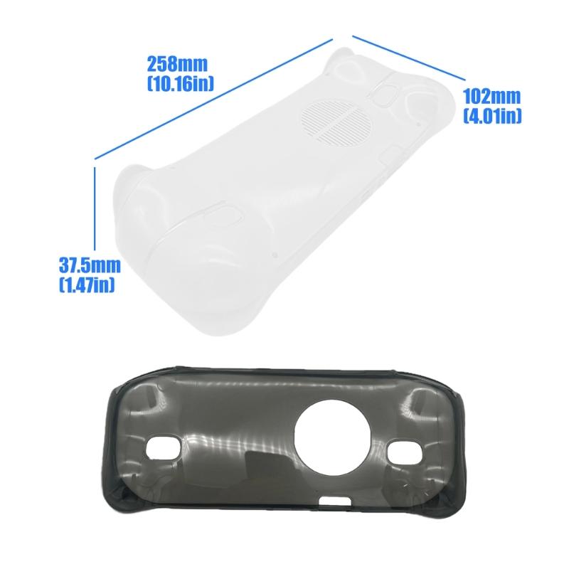 Transparent Flexible Cover Shockproof TPU Case Gamepad Skin Protective Housing for MANGMI POCKET Gaming Accessories