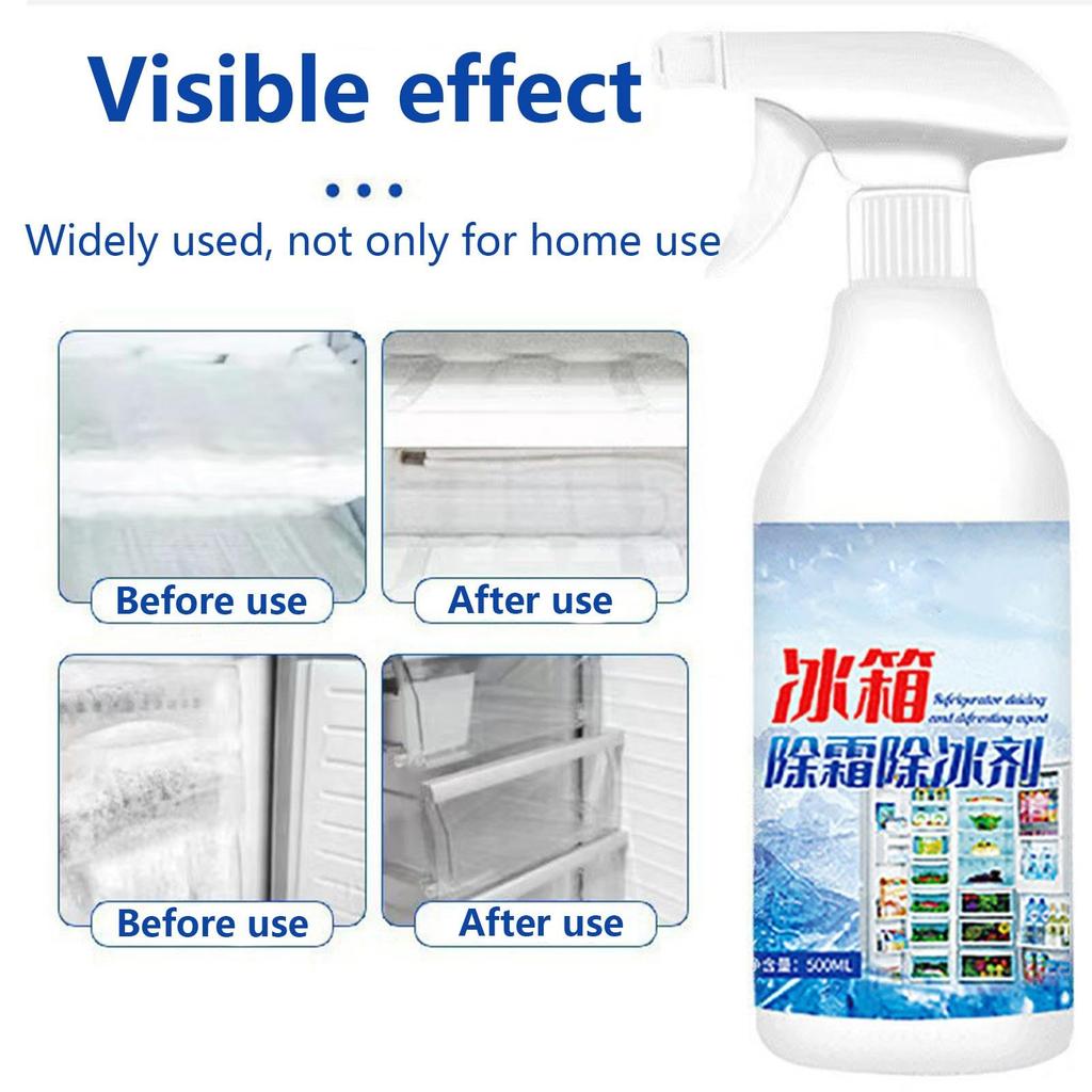 Freezer Defroster, Fridge Antifreeze - 500ml Defrost Refrigerator - Refrigerator
