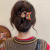 Girls Hair Clips Cartoon Cat Decor Twist Hair Claw Back Head Crab Holder Women Hair Styling Tool Hair Accessories