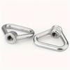 Triangular Ring Nuts, Marine Screw Cap, Hanging Ring Nut, Durable Metal Hardware for Home Renovation, Various Sizes