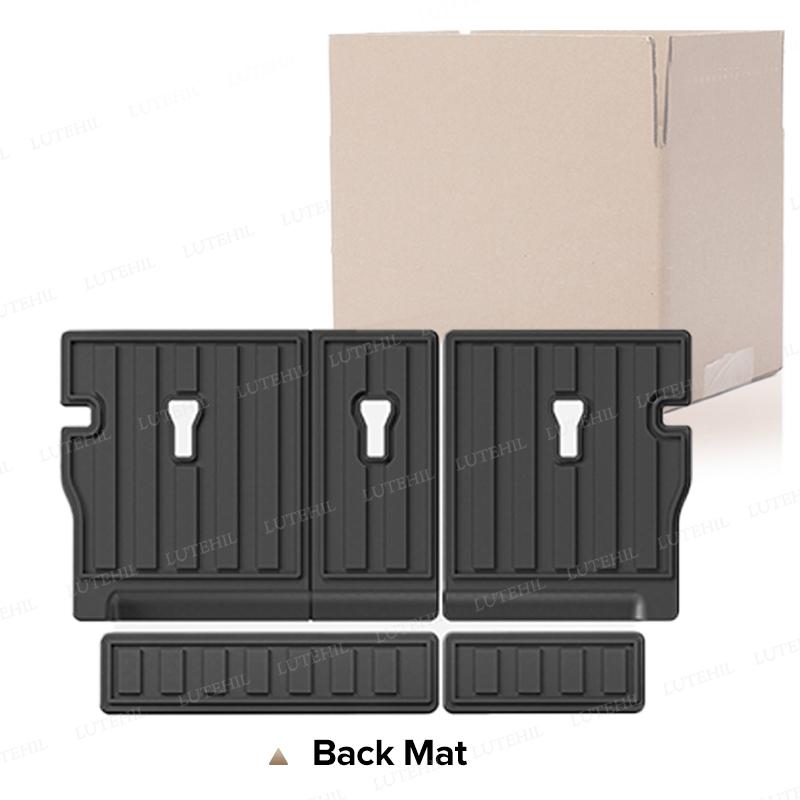 LUTEHIL For EXEED RX 2025-2025 All-Weather TPE Floor Mat Trunk Mat Full Set Carpet Cover Auto Interior Protector Accessories