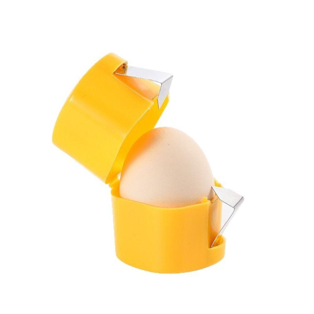 Professional Egg Shell Separator Effortless Egg Breaker Portable Eggshell Opener  Kitchen