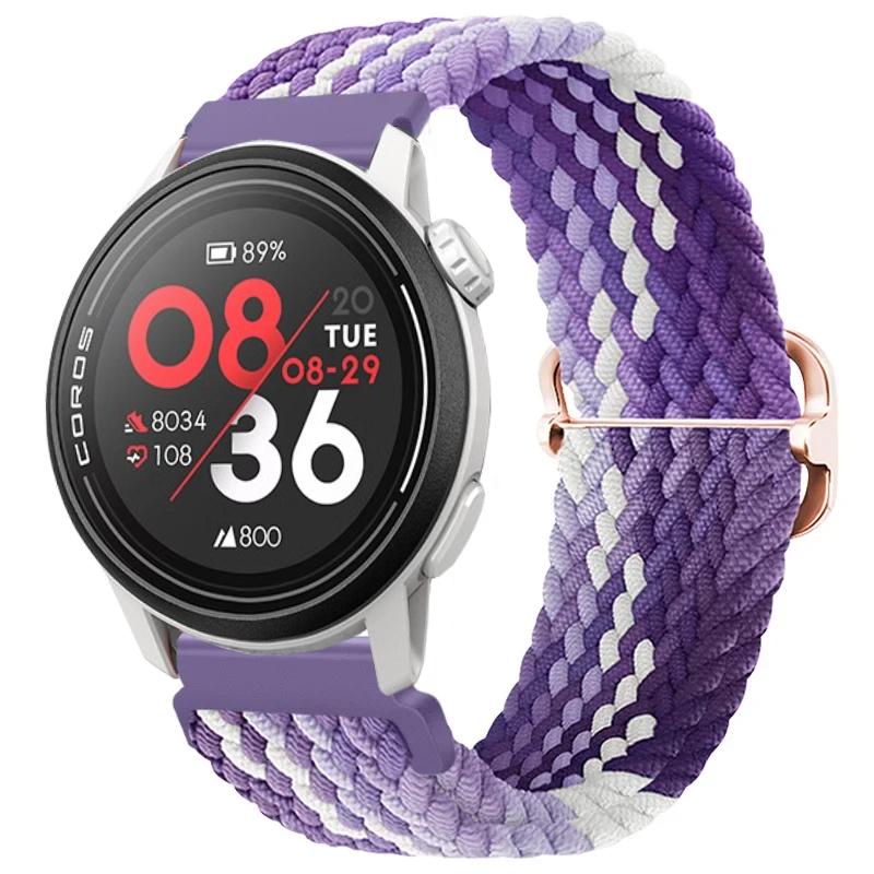 

Нейлоновий плетений ремінець 20/22 мм для COROS APEX 4/PACE Pro/4 3 2 Регульований браслет для CMF Watch 3/2/1 Pro Suunto Race 2/S/Run CMF Watch 3-2-1 Pro