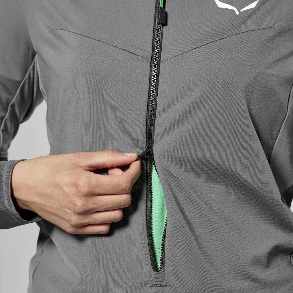 Jacket Salewa NXT Hybrid Zip Hoodie Anthracite