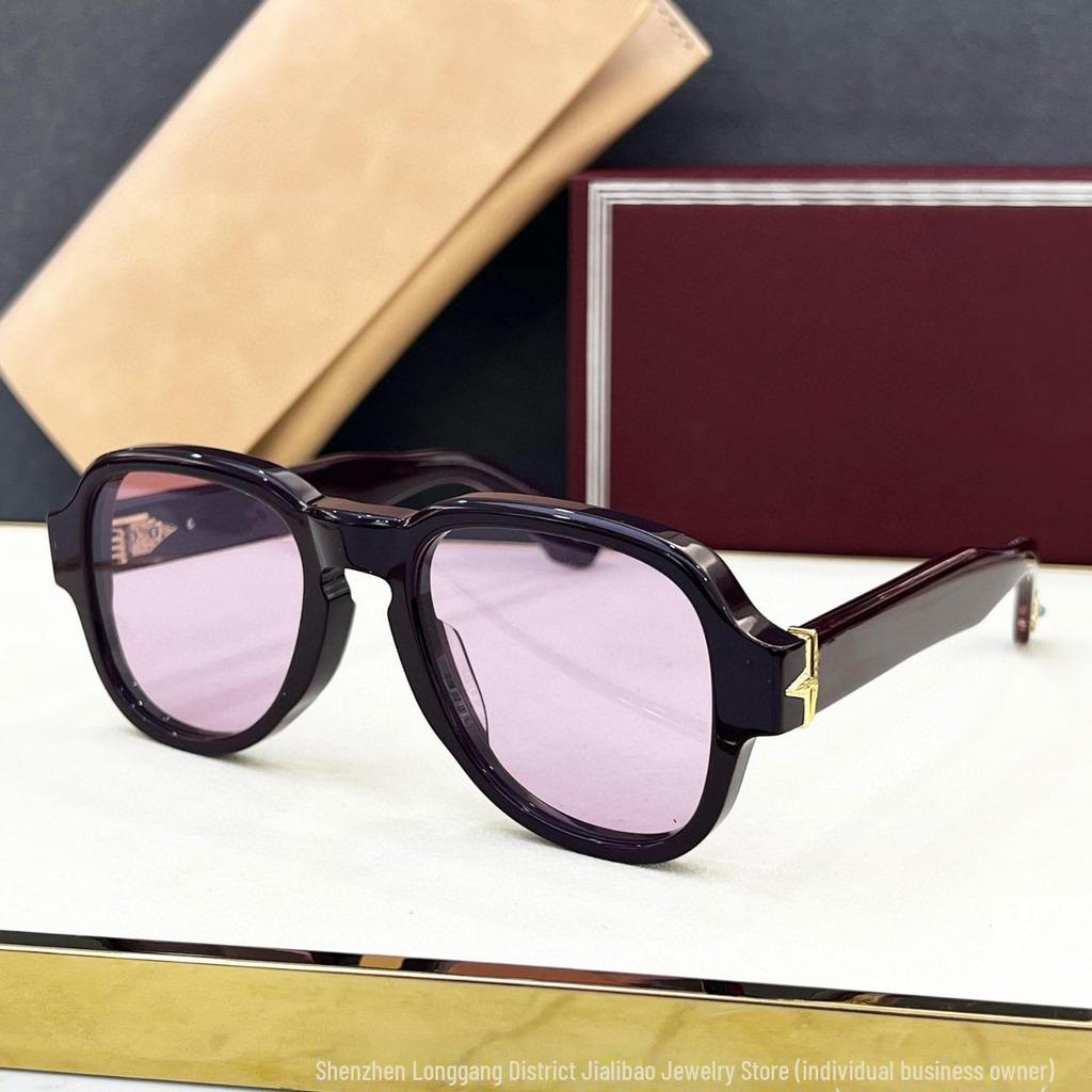 JACQ JMM High-End Retro Turquoise Frog Mirror Zonnebril van REDCLOUD