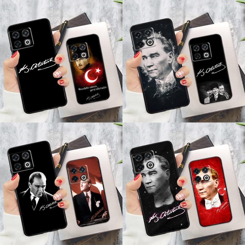 Mustafa Kemal Atatürk Signature Phone Case For OnePlus 13 13R 12 12R 11 9 10 Pro 8T 9RT 10T 10R Nord 4 CE 2 3 Lite N20 N30