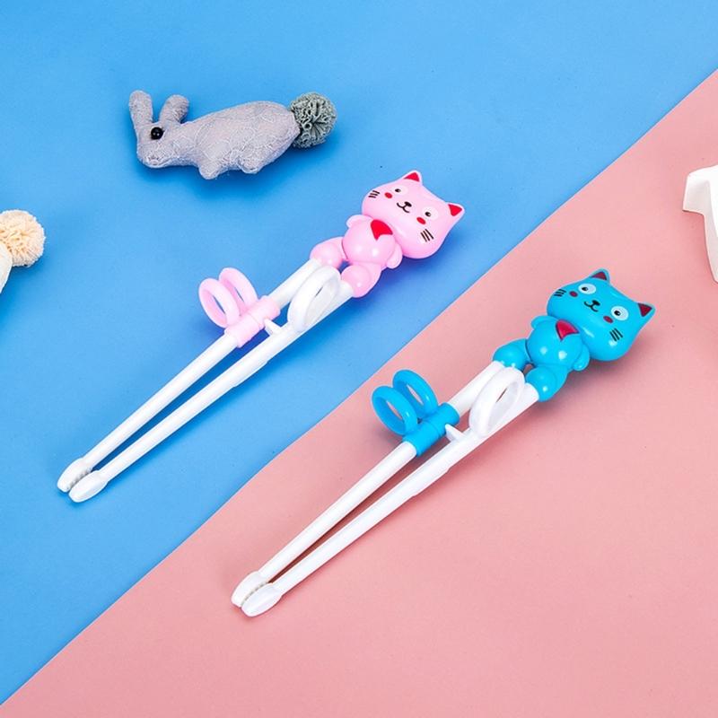 Training Chopsticks Cute Animal Easy To Use Learning Chopsticks for Kid with Attachable for Child Adults Beginners