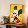 DIY Diamond Painting Mickey Mouse Cross Stitch Kit Mosaic Art Diamond Painting Full Circle Diamond Home Decoration