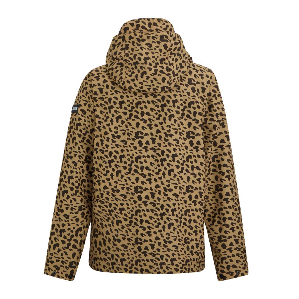 Regatta Womens/Ladies Bayletta Leopard Print Waterproof Jacket