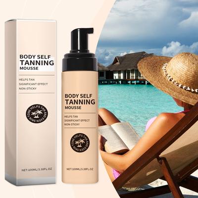 Facial,Get A Faster Darker Sun Tan From Tan Accelerating Actives, Illuminating Self-Tan Drops 100ml