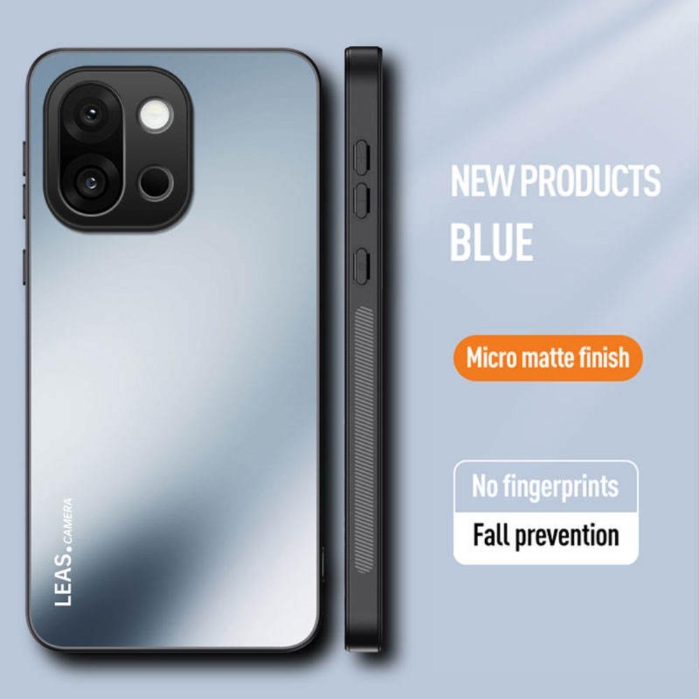 

High Quality Shockproof 360° Ring Bracket Case For One Plus 15 Matte Skin-feeling Lens Protection Soft Bumper Cover OnePlus 15 синий