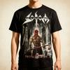 Retro SODOM THE FINAL SIGN OF EVIL Koszulka Klasyczna Czarna Unisex S-234XL