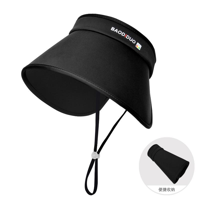 Rundum große Krempe UV-Schutz Gesichtshut Kinder Outdoor Reise Sonnenschutzhut Vielseitiger modischer Leerer Oberteil Sonnenhut
