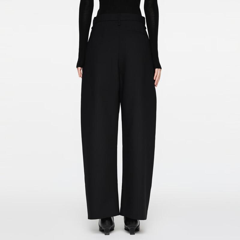 JNBY 2024 Autumn New Women's Loose Wide-Leg Pants