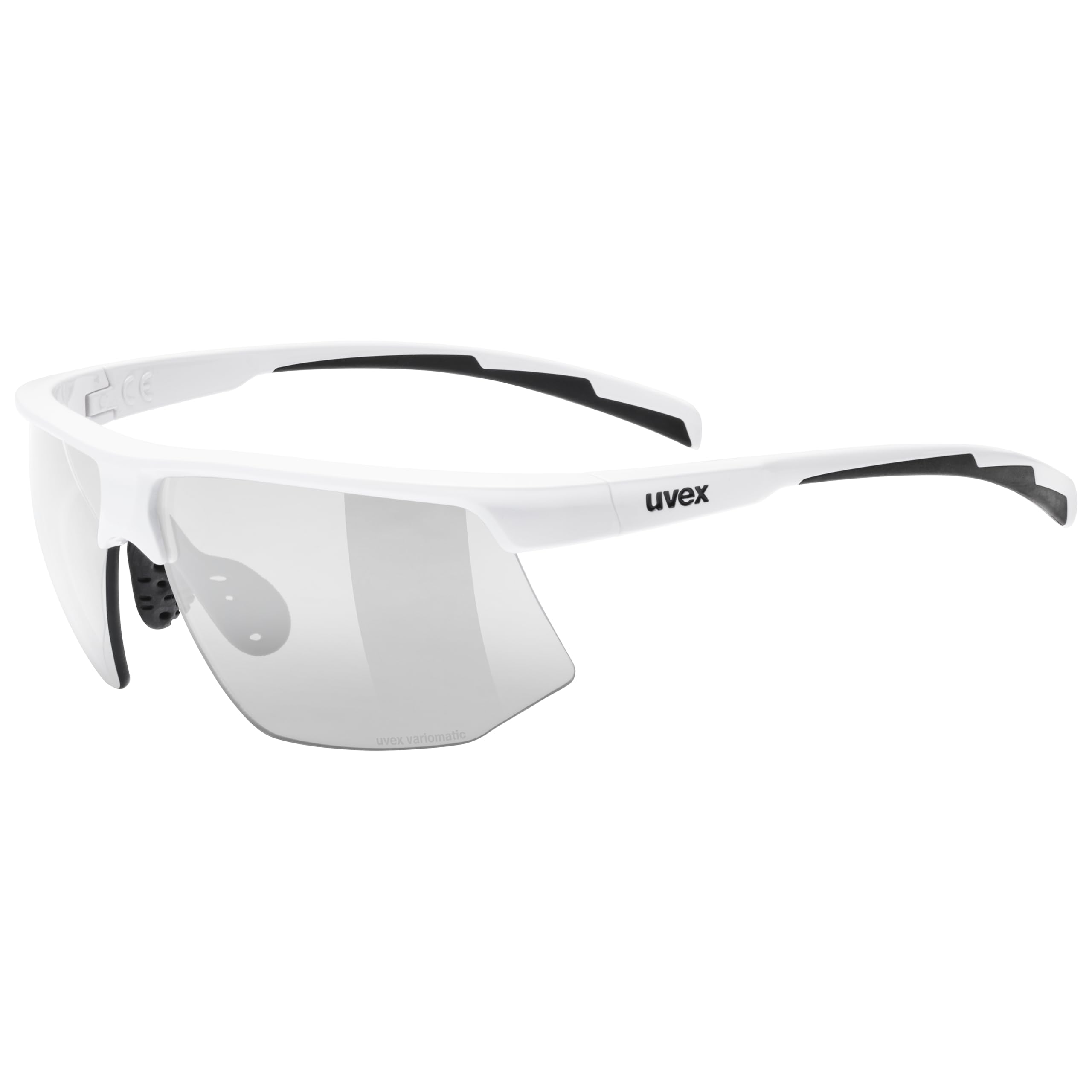 

Sports for Aerios White [Uvex] Sunglasses, Photochromic, Anti-Fog, Running/Cycling/Outdoor Use, V, белый