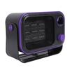Desktop Heater Quiet Quick Heating   Ceramic Heater with 2 Speed Setting Tip Over Overheating Prevention for Indoor 1200W