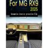For MG RX9 (2025)  Car Gearbox Panel Film Dashboard Protective Sticker Interior Anti-Scratch Film Cover Accessories