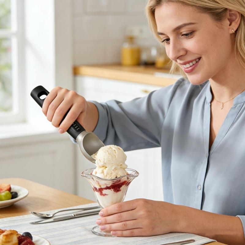 Portable Temperature Controlled Dessert tool With Secure Hold Ideal For Household Use