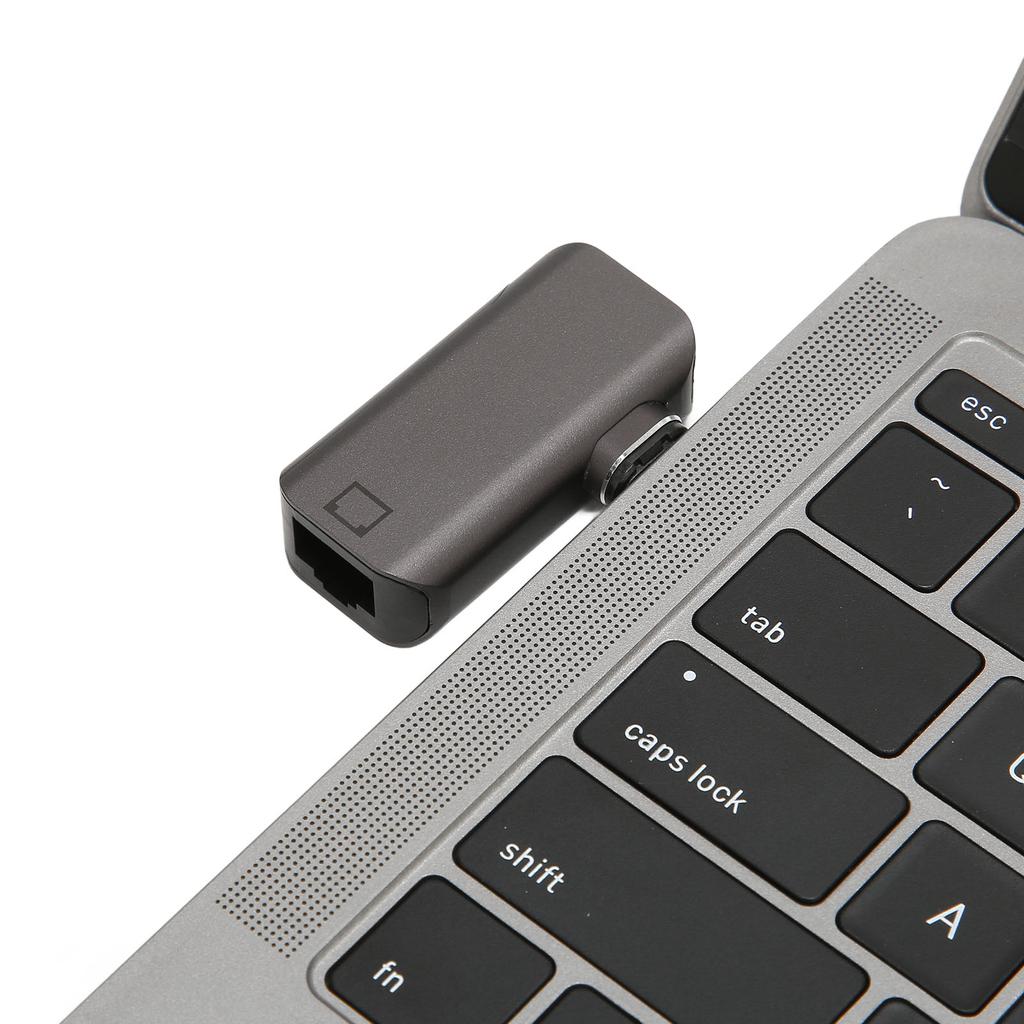 RJ45 auf Typ C Magnetadapter 24Pin Voll funktionsfähiger Magnetadapter für Mobiltelefon Laptop Typ C