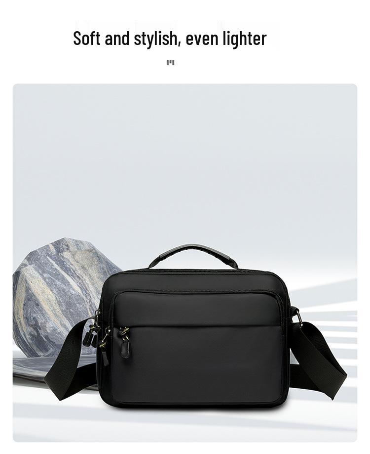 Men's Business Casual Crossbody Multi-Compartment Bag 2025 - Portable Everyday Carry Backpack