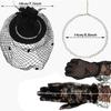 1920s Fascinator Headpiece Set for Party Wedding with Gloves Necklace Feathered Lace Flapper Headwear for Theme Party
