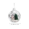Christmas Hanging Pendant, Ball Decoration, Christmas Clear Glass Ball for New
